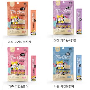 더캣츠 미니베로베로 5p 5종 고양이 츄르 간식 더캣츠스프 더츄 오케이크런치