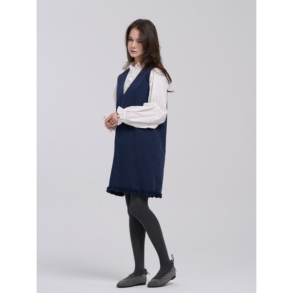 Cadence Dress - Navy