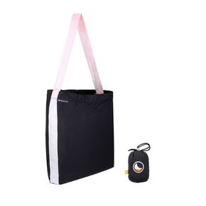 [공식수입정품] 티켓투더문 에코백 라지 30L 블랙 베이비핑크