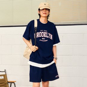 UNISEX 브루클린 미니 쭈리 하프 세트 [NAVY] / SBD2U51042SET-MAN