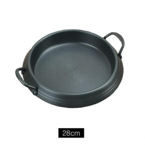 업소용 편리한 경질 스끼야끼 냄비 28cm 전골냄비 곱창전골 닭갈비 부대찌개 볶음팬