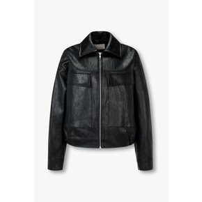 [파주점] 신세틱 레더 빅 포켓 블루종 자켓 7126175502