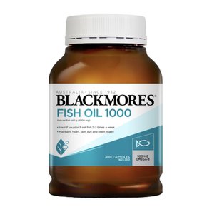 호주 블랙모어스 피쉬오일 Blackmores Fish oil 1000 400캡슐