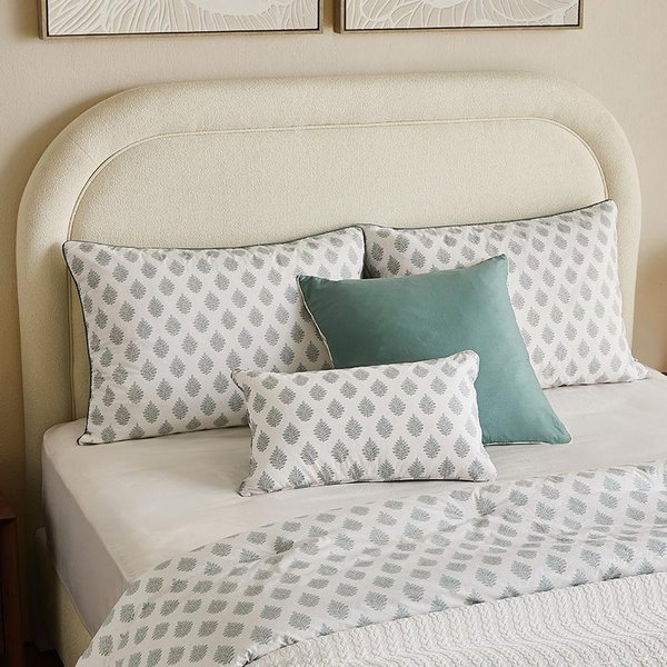 라일리 60수 고밀도워싱면 쿠션 50*30 (솜포함)