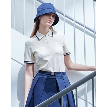 【極美品】HAZZYS GOLF ヘジス プリーツ膝丈スカート 韓国ゴルフウェア 極美品】HAZZYS GOLF ヘジス プリーツ膝丈スカート 韓国ゴルフウェア