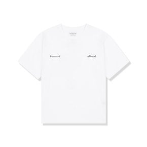 [본사공식] 백프린팅 슬로건 로고 반팔 티셔츠 (화이트)_5KE5302