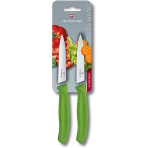 독일 빅토리녹스 과도 Victorinox Swiss Classic 2-TLG. Gemusemesser-Set 1 x Normaler Schliff