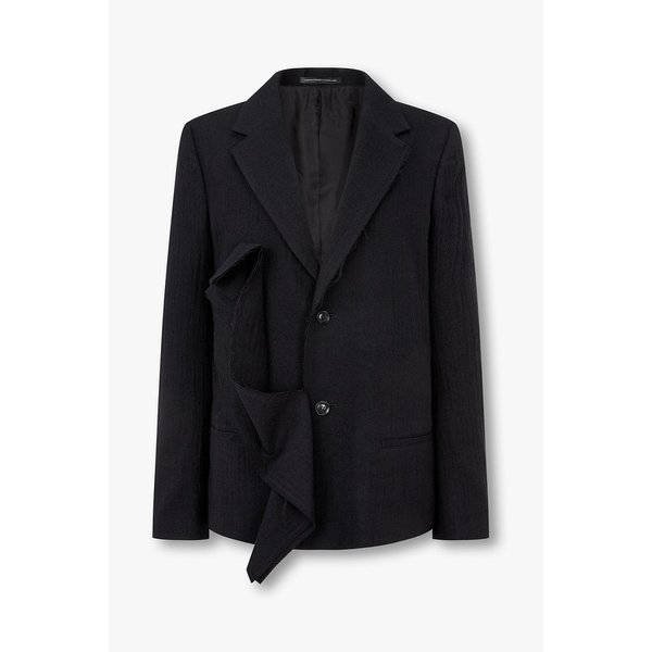 [Y`s]노치트 라펠 울 싱글 자켓 6615301102000