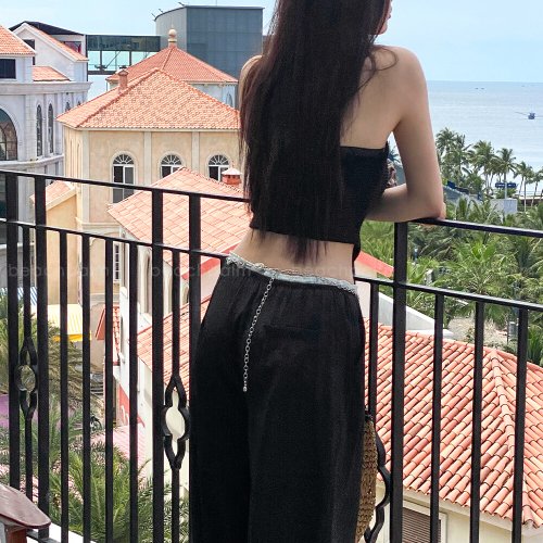 비치팜 / 앤티크 실버 체인 벨트 국내제작 포인트 아이템 데일리 y2k 레이어드 스트랩