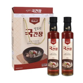 깔끔한 국간장 250ml 2P 선물세트