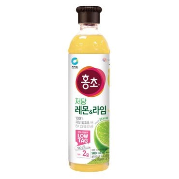 청정원 홍초 저당 레몬&라임 (기능성)900ml