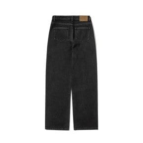 COMFORT W DENIM PANTS_ BLACK