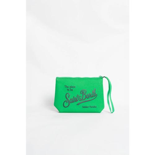 세인트바쓰 클러치/파우치 ALIN001 TEX0001 5751 Green