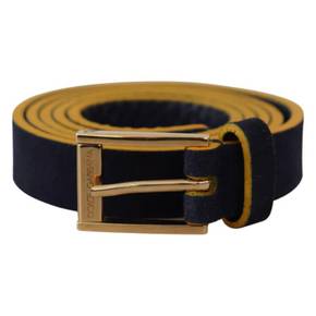 4841649 Dolce  Gabbana Chic Suede Logo Buckle Womens Belt