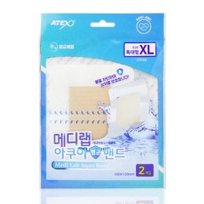 메디랩 아쿠아멸균밴드 드레싱밴드 2매입 특대 XL 1개