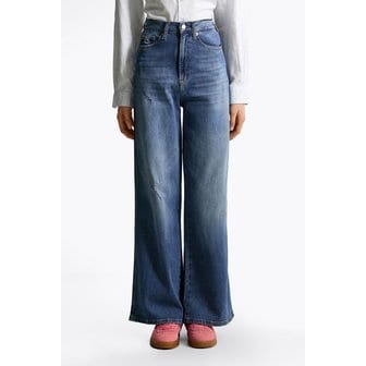 타미진스 여성 클레어 하이라이즈 와이드 데님 팬츠 T32F0NEW33TWT1 TOMMY JEANS