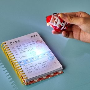 [버터샵] 크리스마스 뮤직 키링 산타