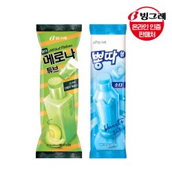 빙그레 뽕따 소다 15개+올때메로나 15개/아이스크림 - SSG.COM