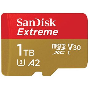 샌디스크 (SanDisk) 1TB 익스트림 마이크로SDXC A2 SDSQXA1-1T00-GN6MA [해외 패키지]