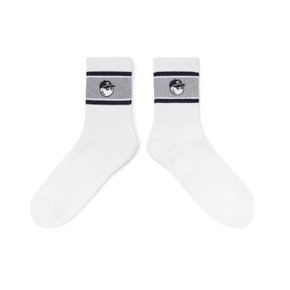 버킷 와펜 베이직 크루삭스 OFF WHITE M6343PSC03OWT