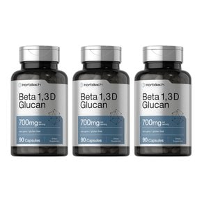 호바흐 베타글루칸 1 3D 700mg 90정 3병