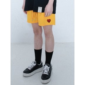 [UNISEX]하트 자수 쇼츠_6color