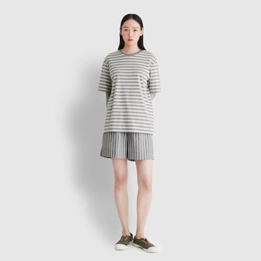 JAJU 25 S/S  JAJU  여 60수 코튼 4부 라운지 팬츠   J205202005