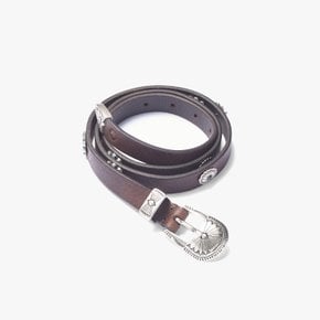 RUST MOOD /러스트 무드 /WESTERN LEATHER BELT /수입밸트/T.MORO/ RUE2M80000A52