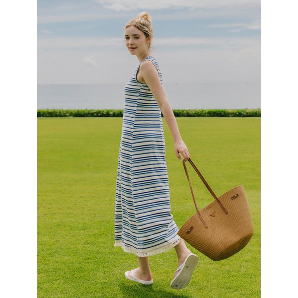 [Resort Collection] Lounge Terry Dress (Blue)
