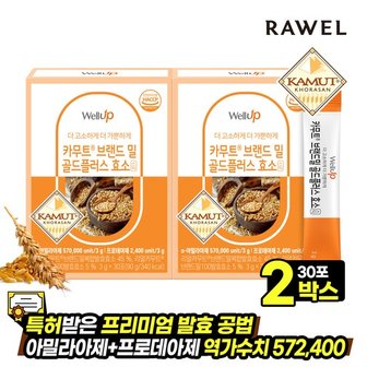 로엘 카무트 브랜드밀 골드플러스 효소 30포, 2박스