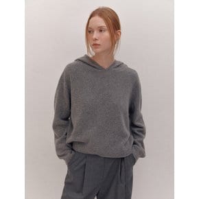 RACCON HOODY WHOLE GARMENT KN (GREY)