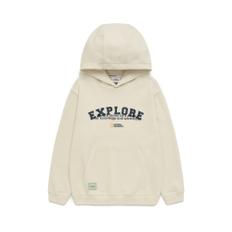 K241UHD020 바시티 HOODY IVORY