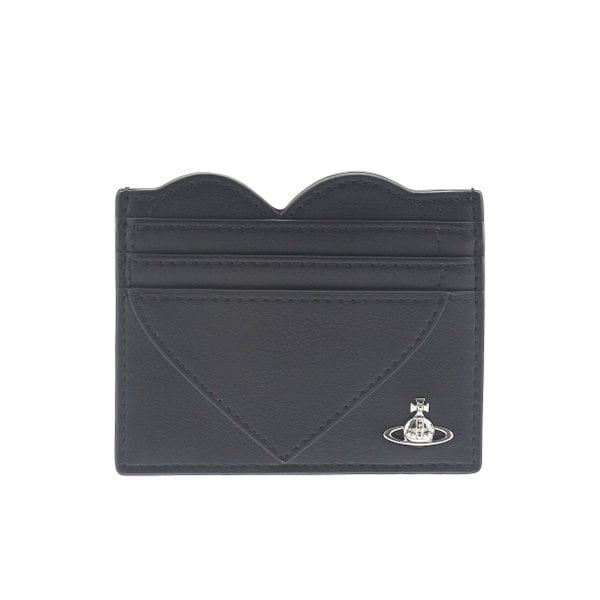 ORB 로고 스무스 하트 카드지갑 5403000MW_S0026_N401_BLACK