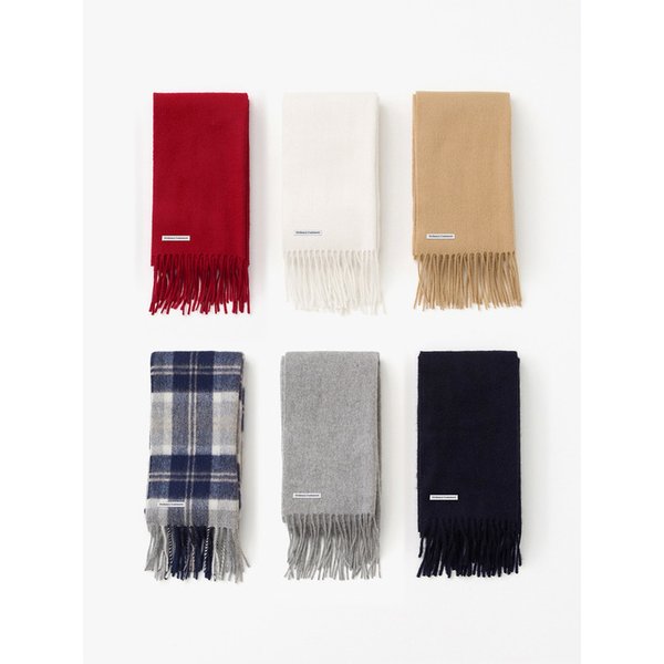 (우먼)캐시미어 100 데일리 머플러 - 6 COLOR