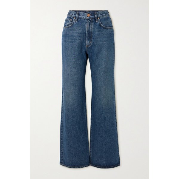 골드사인 넷 서스테인 더 태너  하이라이즈 스트레이트 진 다크 데님 1647597328310952