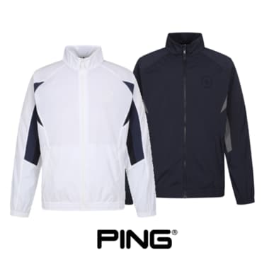 핑 [24 S/S]     남성  절개 배색 바람막이 점퍼     111D2JP485    (정상가  318,000)