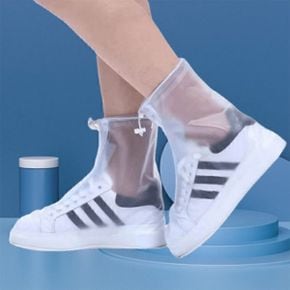 장화 비닐 잇템 인기추천 투명 신발방수커버 레인슈즈(숏)