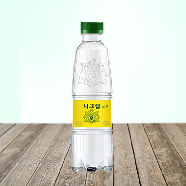 [코카콜라] 씨그램 레몬맛 350ml X 24개(1박스) 탄산수(1)