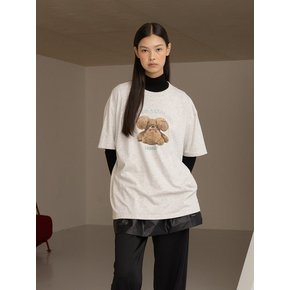 Teddy bear with vente logo overfit tee [2color]