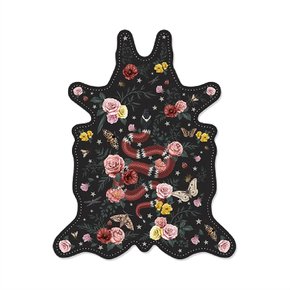 [무케/공식수입] 포드바쉐 PODEVACHE_블랙 스네이크 CARPET BLACK SNAKE XL 카펫