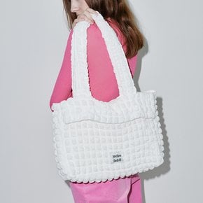 Croiffle shoulder bag_white