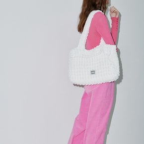 Croiffle shoulder bag_white