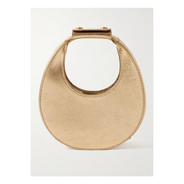 스타우드 굿나잇 문 메탈릭 크링클 가죽 토트 골드 1647597357747066