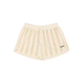 W SOCCER SHORTS [IVORY]