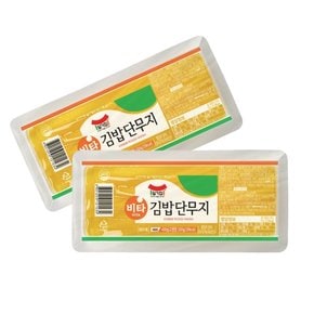 일미 일가집 비타 맛 김밥단무지 400g 10개