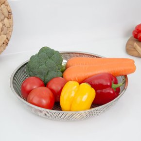 스텐 펀칭 낮은채반 5호