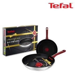 [Tefal] 테팔 유니크 인덕션 프리미엄 프라이팬 20+24