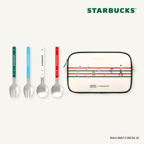 [스타벅스] 조이풀 월리 커트러리 세트