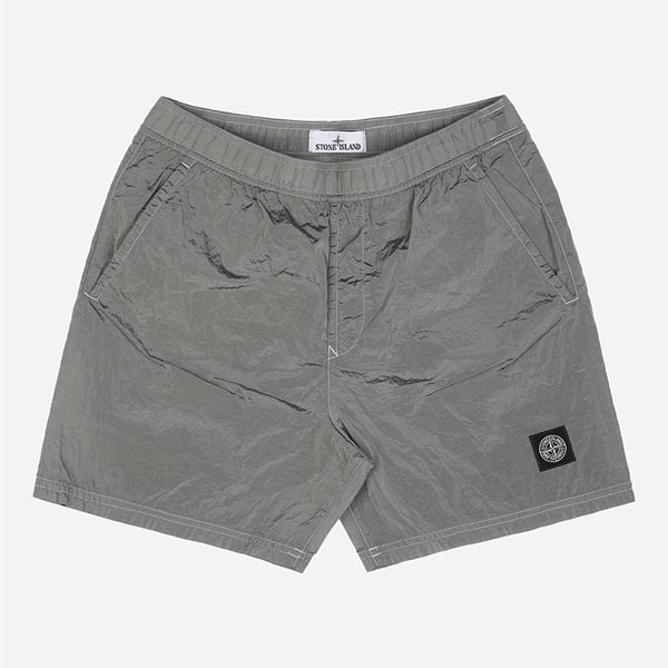 [시흥점] 6S B100004 S0043 V0061 로고 패치 스윔팬츠 펄 그레이