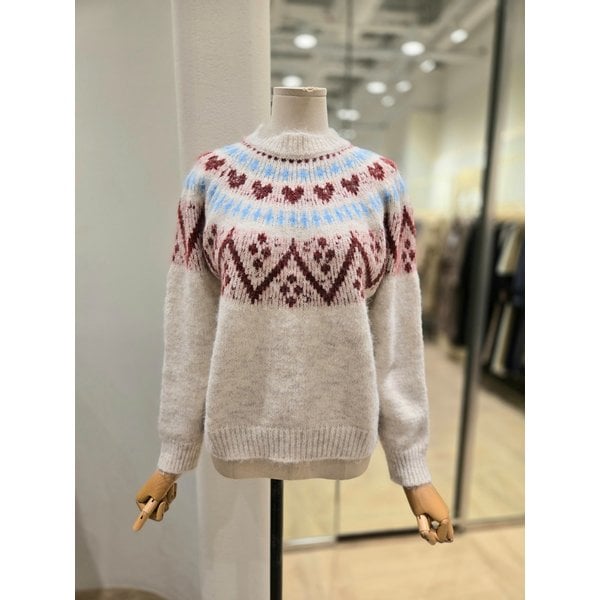 [부산점] 하트 자카드 니트 (PR4KL532)